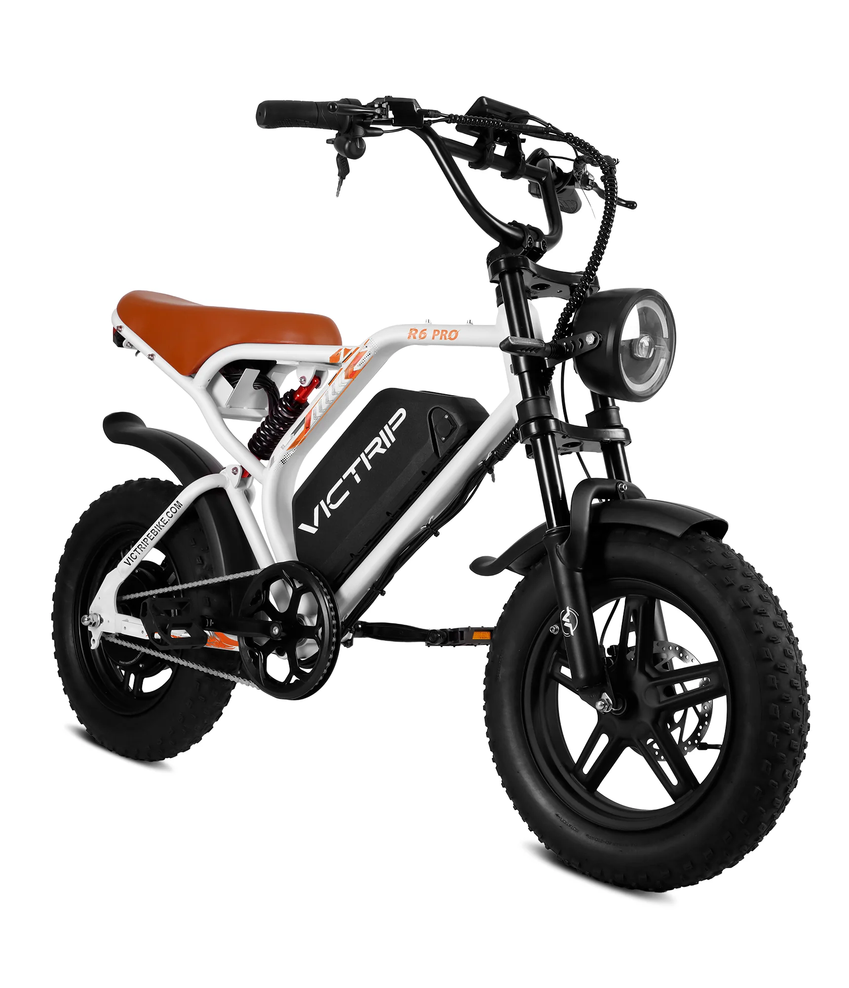 VICTRIP®R6 Pro - 1500W Full Suspension Moped Style EBike - Image 19
