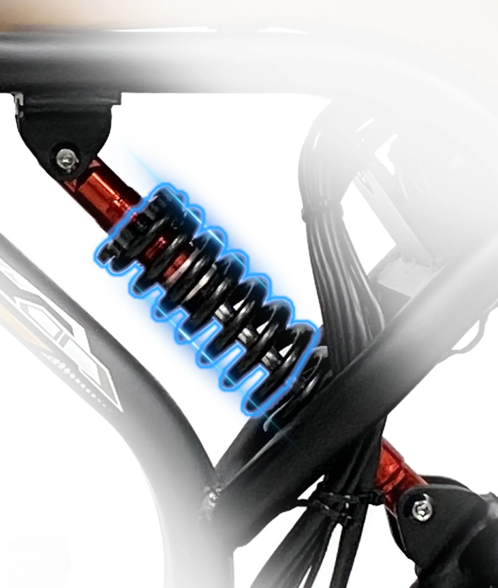 VICTRIP®R6 Pro - 1500W Full Suspension Moped Style EBike - Image 8