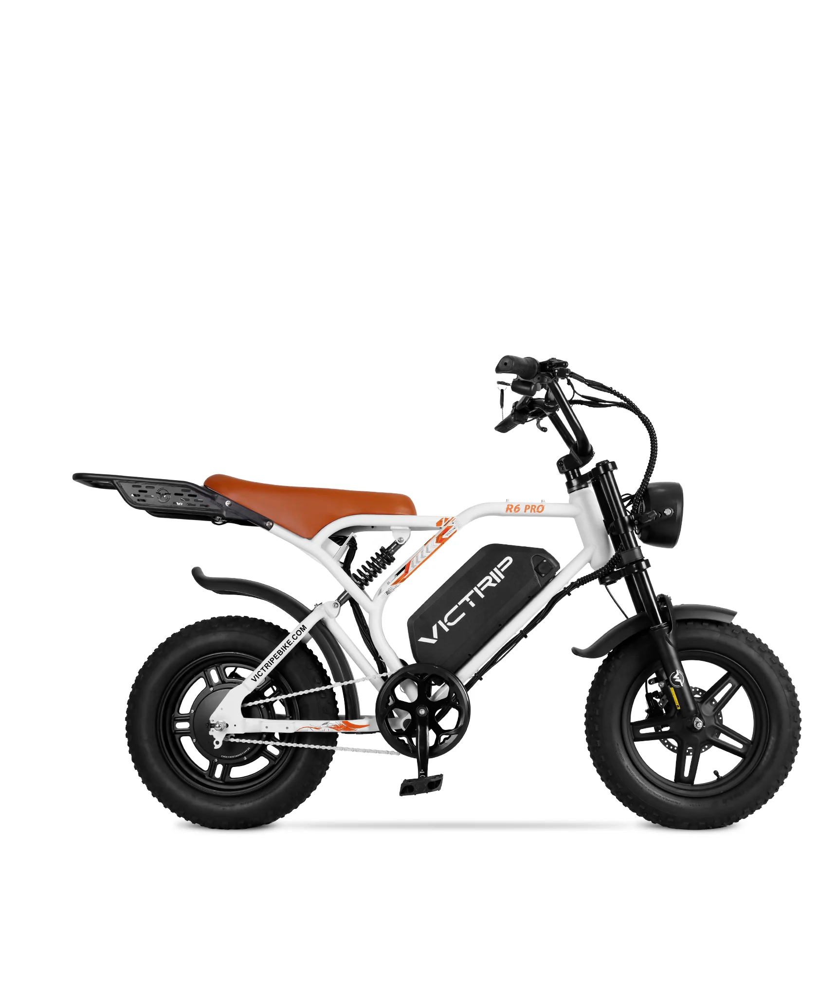 VICTRIP®R6 Pro - 1500W Full Suspension Moped Style EBike - Image 33