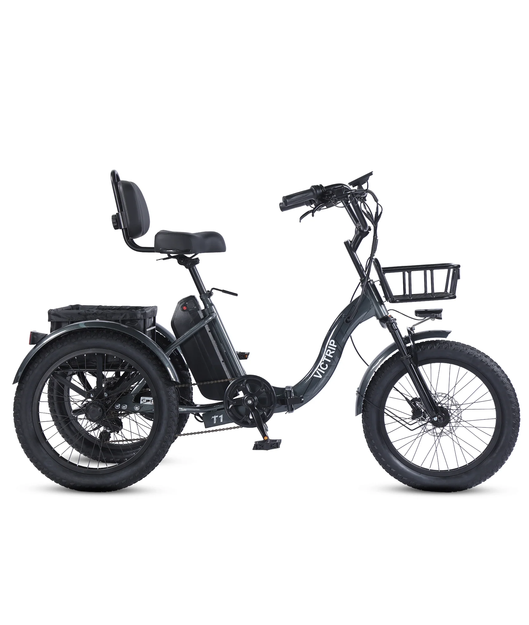 VICTRIP® T1 Folding Electric Trike - Image 23